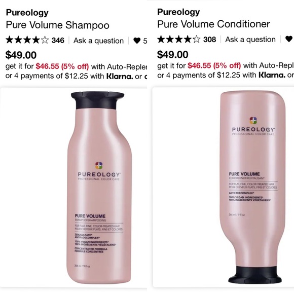 New Pureology Pure Volume Shampoo and Conditioner - Picture 7 of 7